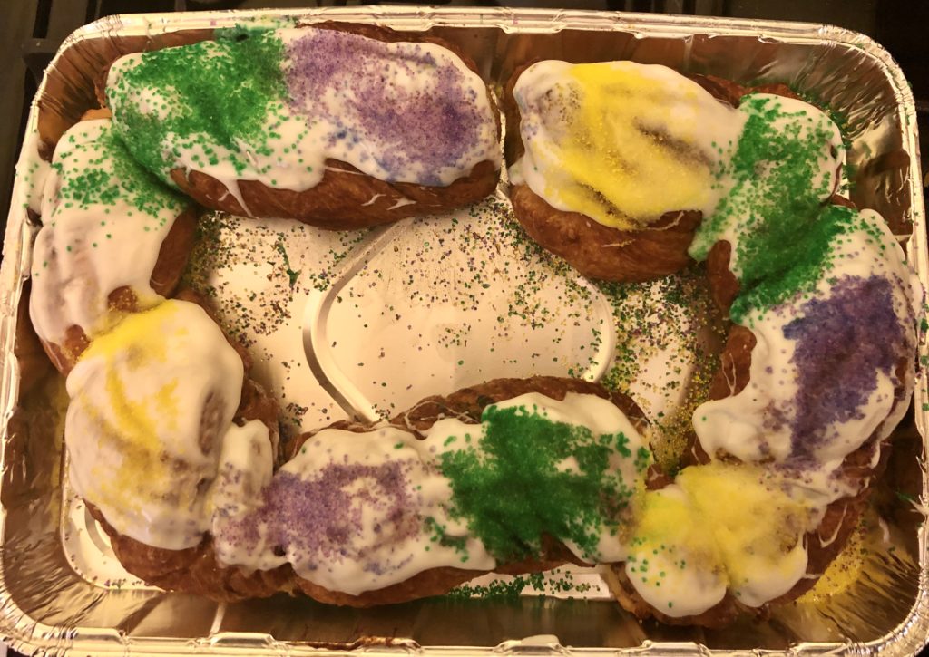 king cake mardi gras 