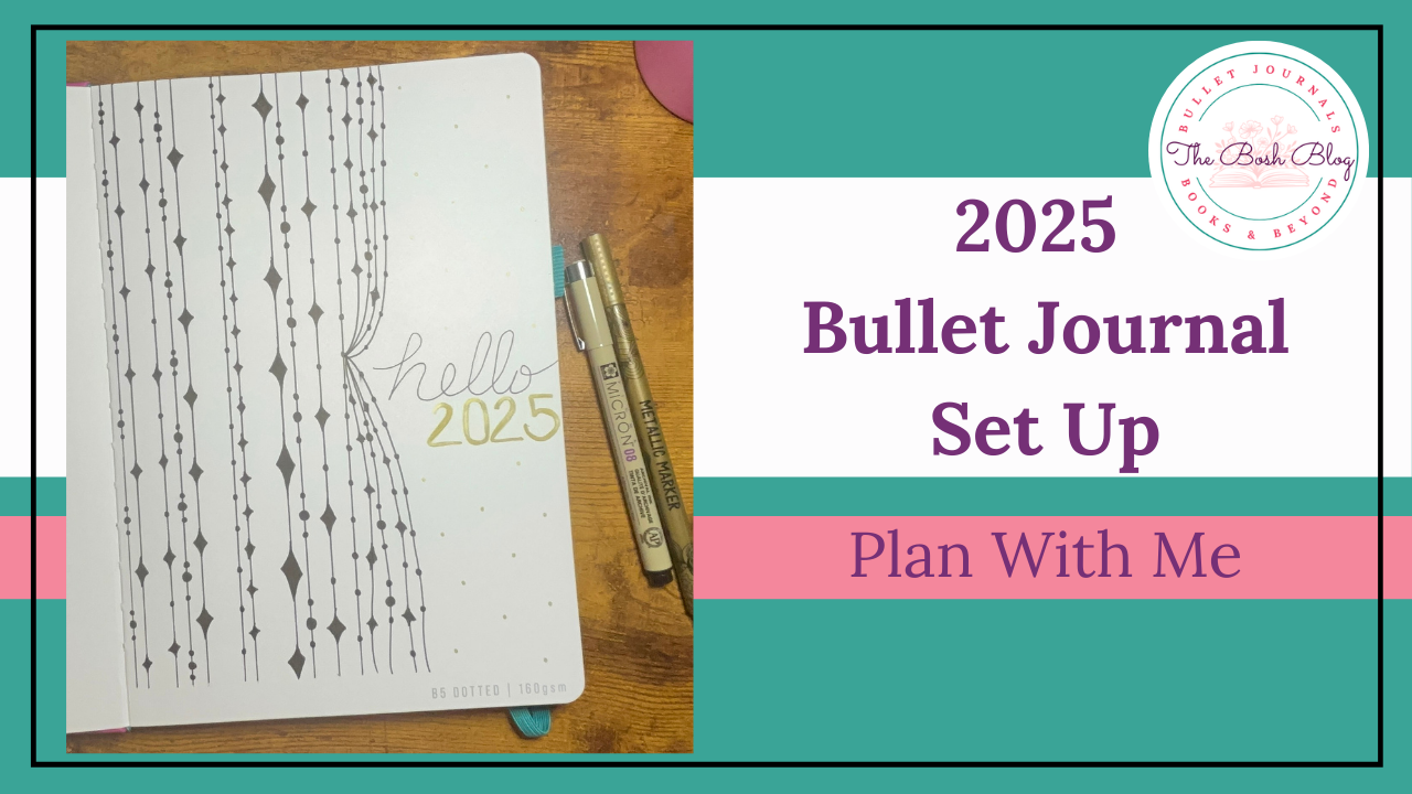 2025 Bullet Journal Set up